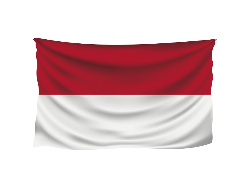 indonesia dark red flag png #42644