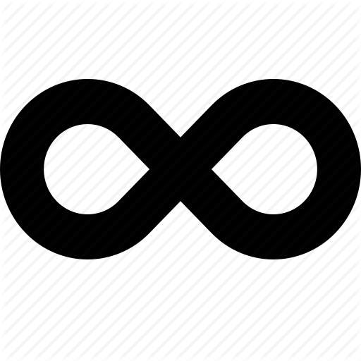 infinity symbol, eight infinite infinity icon #19511
