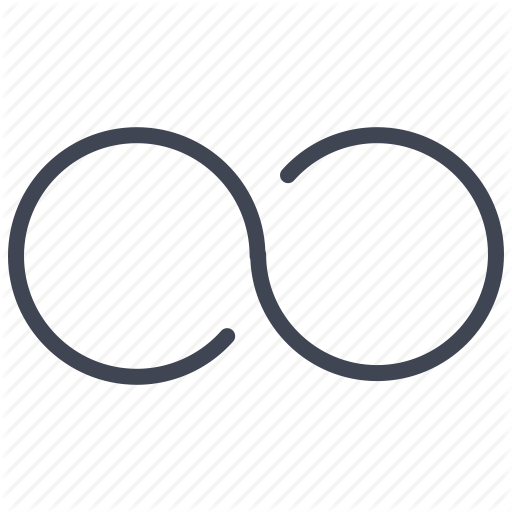infinity symbol, infinite infinity loop miscellaneous shape icon #19558