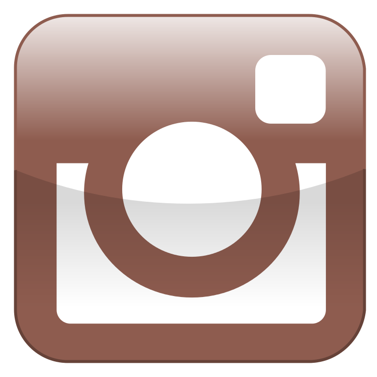 brown logo instagram, fichier instagram shiny icon #33498