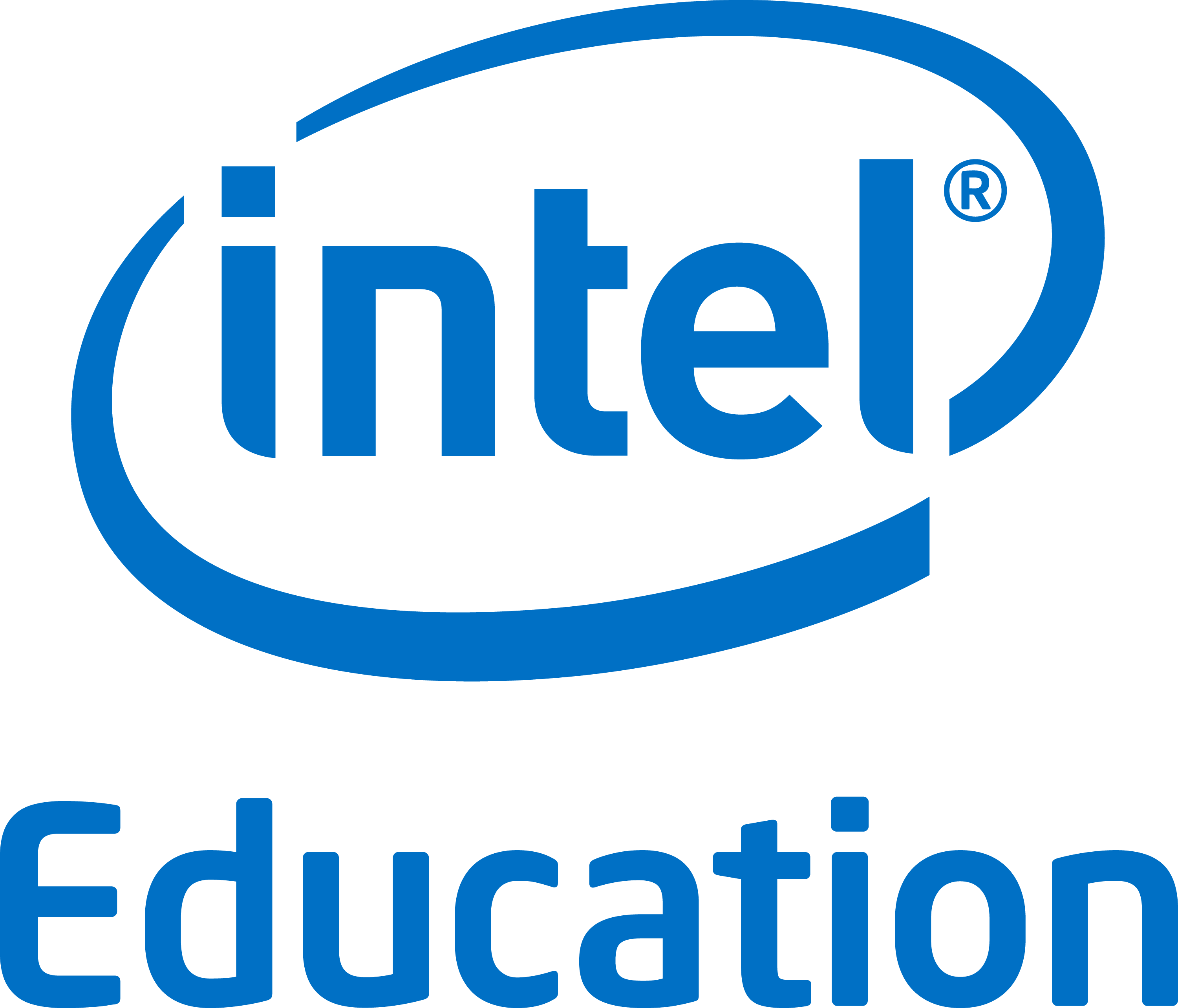 intel education png logo #4136
