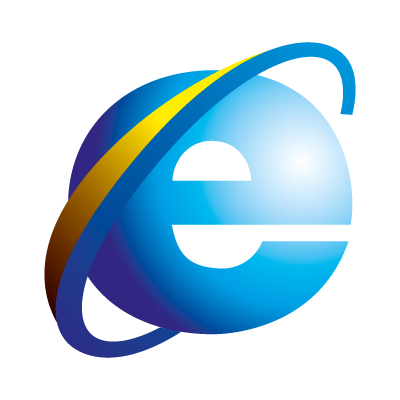 internet explorer logos in vector format (eps, ai, cdr #4699