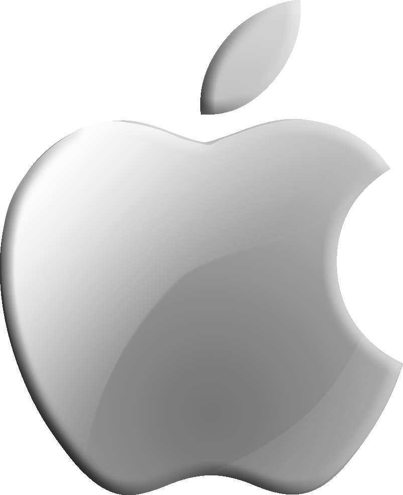 apple grey transparent logo png #529