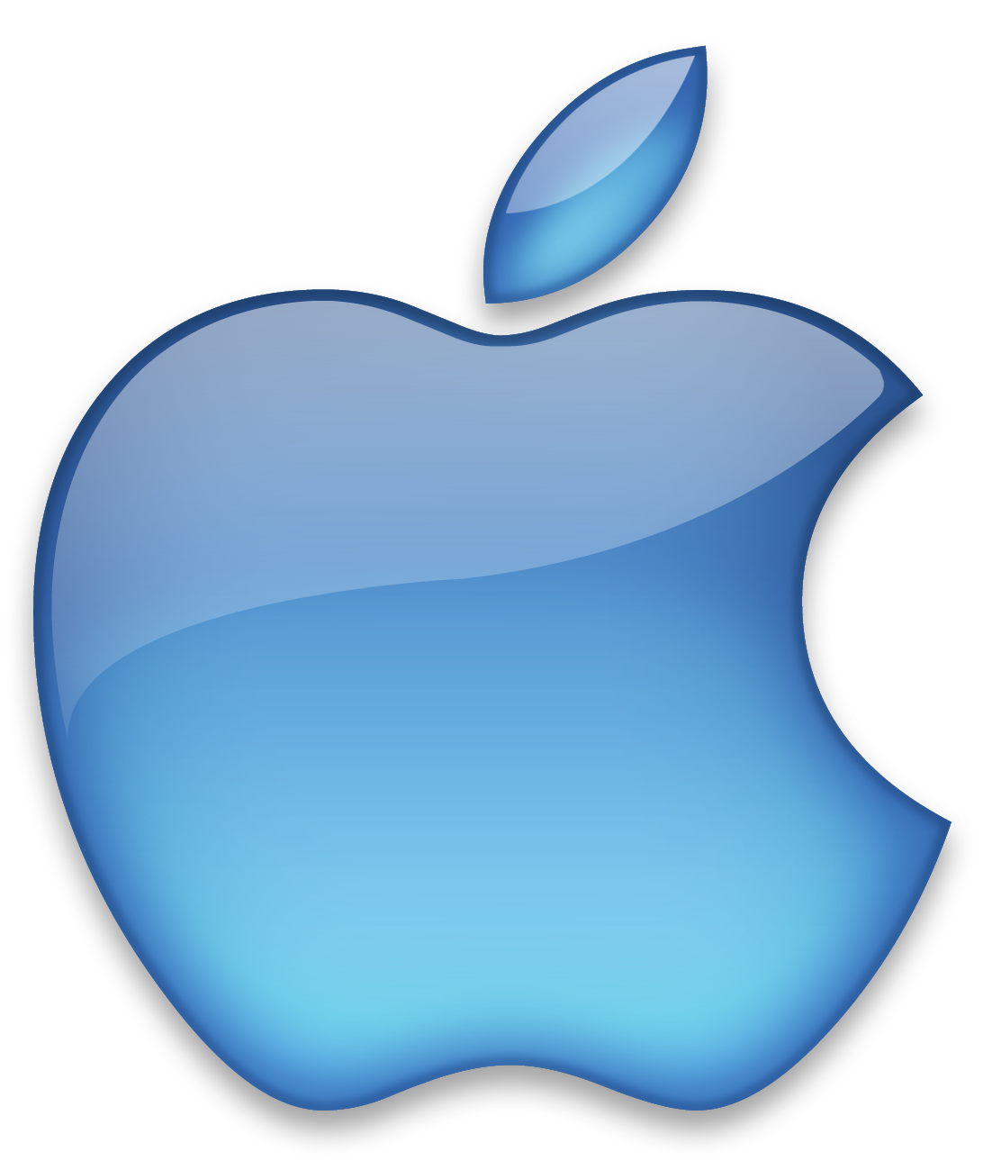 blue apple logo png #531