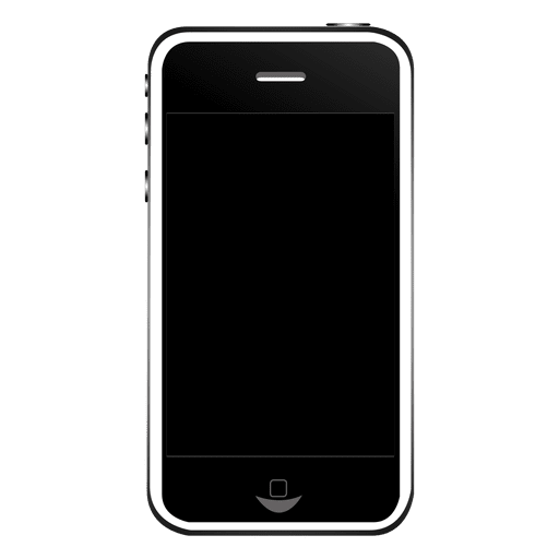 iphone front transparent png svg vector #11206