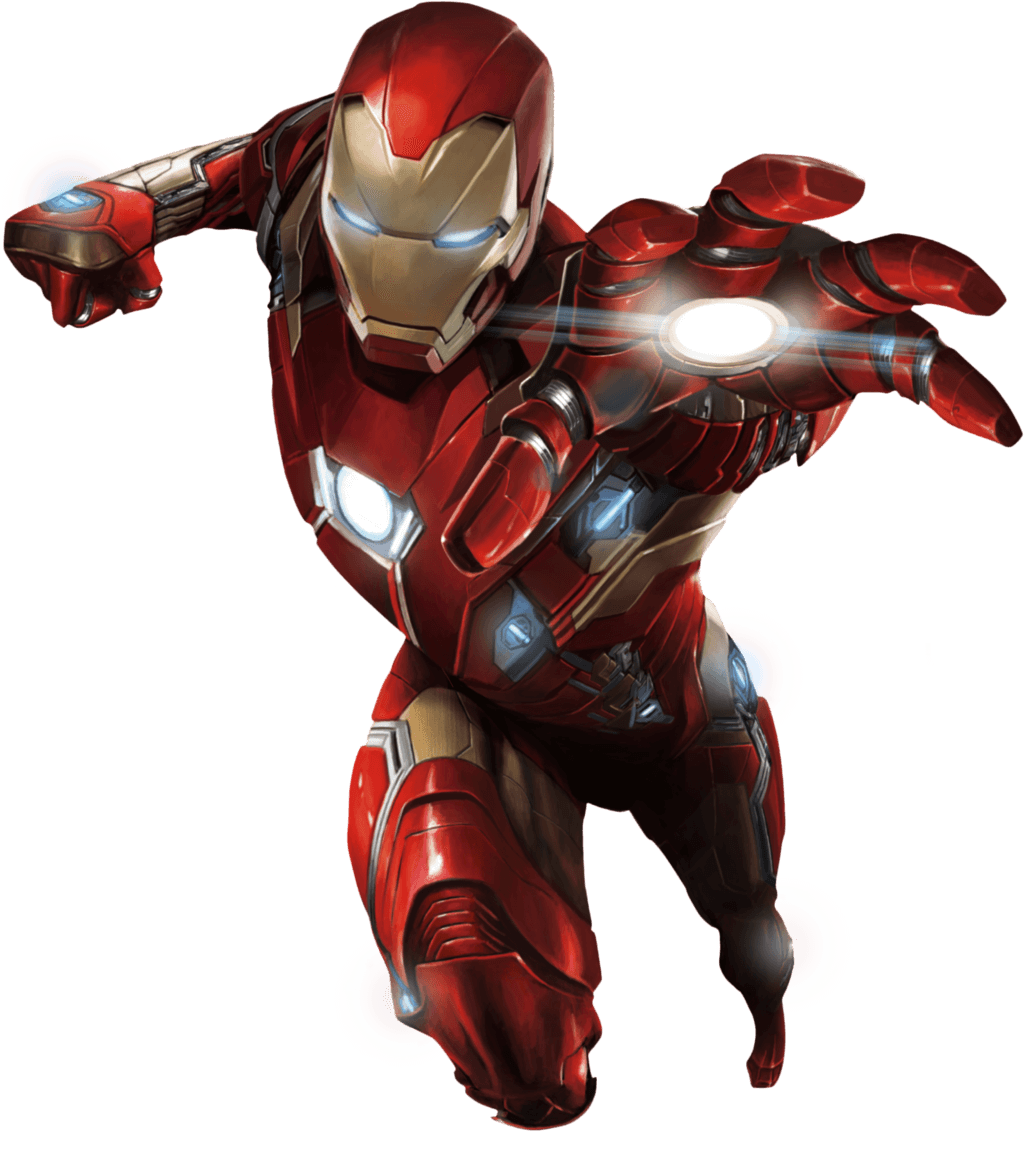 flying iron man cutout #8712