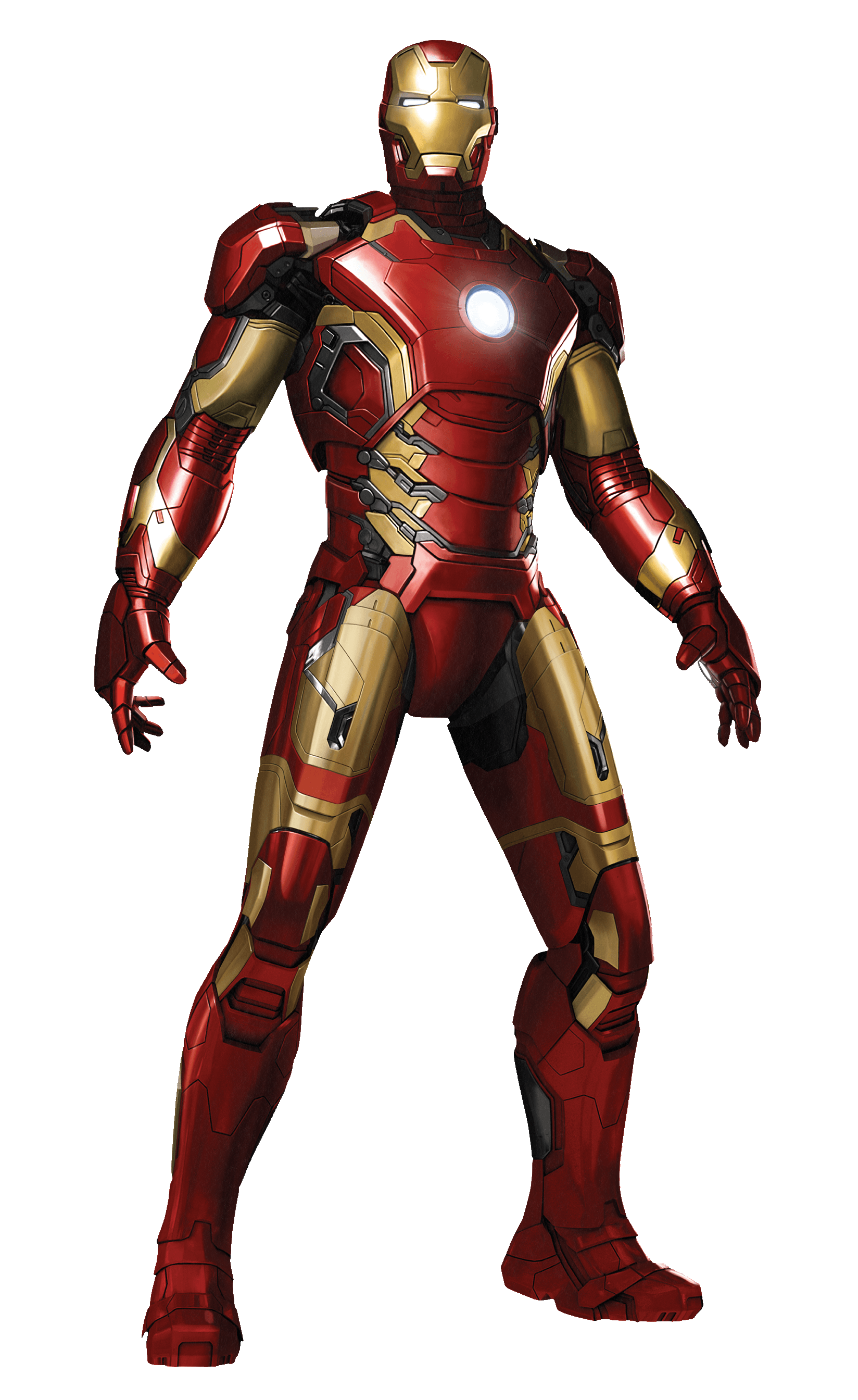 marvel iron man red costume png #8718