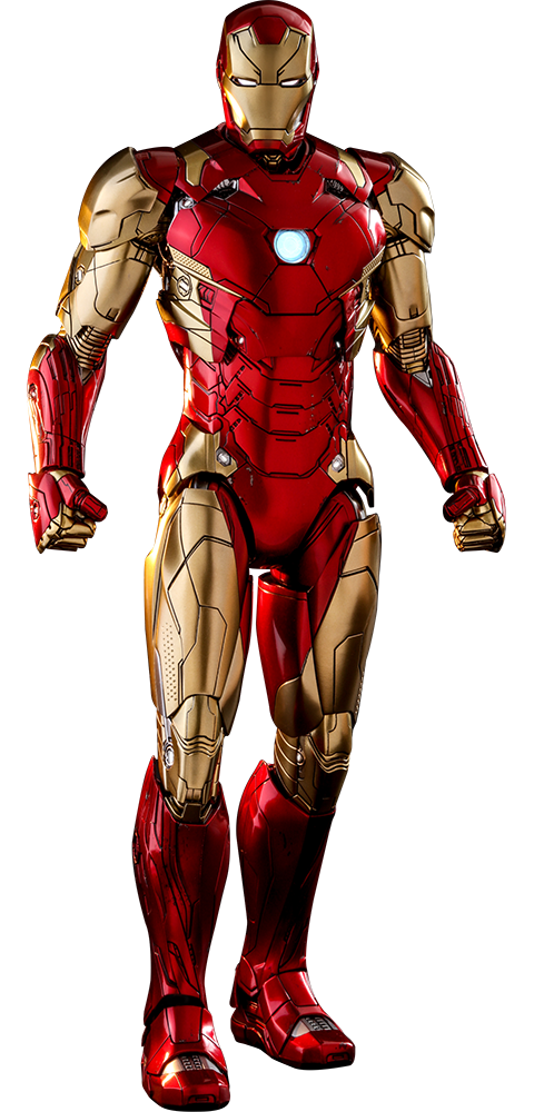 marvel iron man mark xlvi concept art sixth scale figure #25695