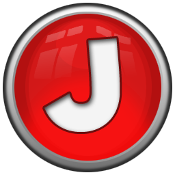 j letter letter icon red orb alphabet iconset icon archive #37772