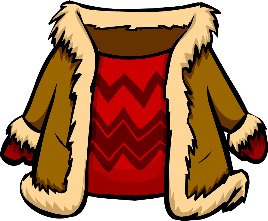 red suede jacket club penguin wiki fandom powered wikia #30555