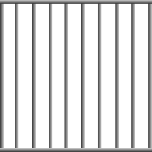 jail bars clipart iclipart royalty domain #35420