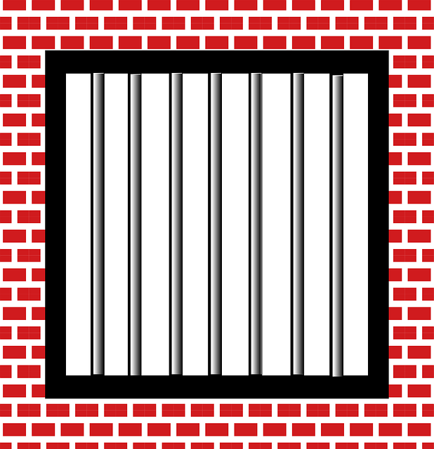 jail bars police vector graphic pixabay #35417