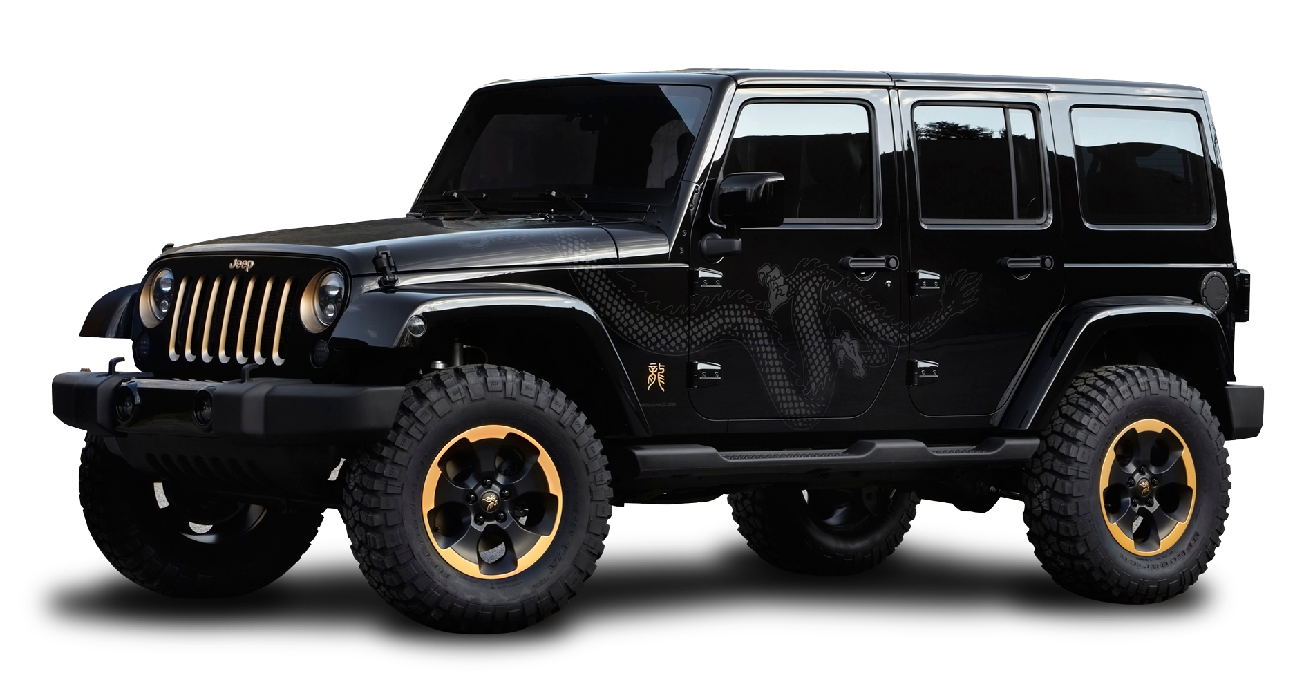 black jeep wrangler dragon edition car png image pngpix #22790