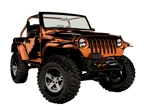 jeep clip art clkerm vector clip art online #22901