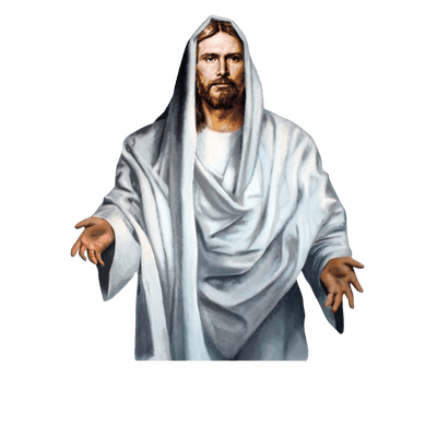 jesus christ white transparent png stickpng #15214