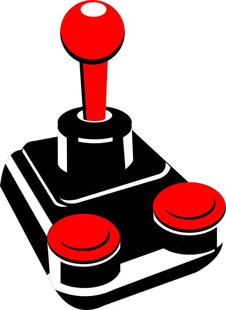 onlinelabels clip art retro joystick #35241