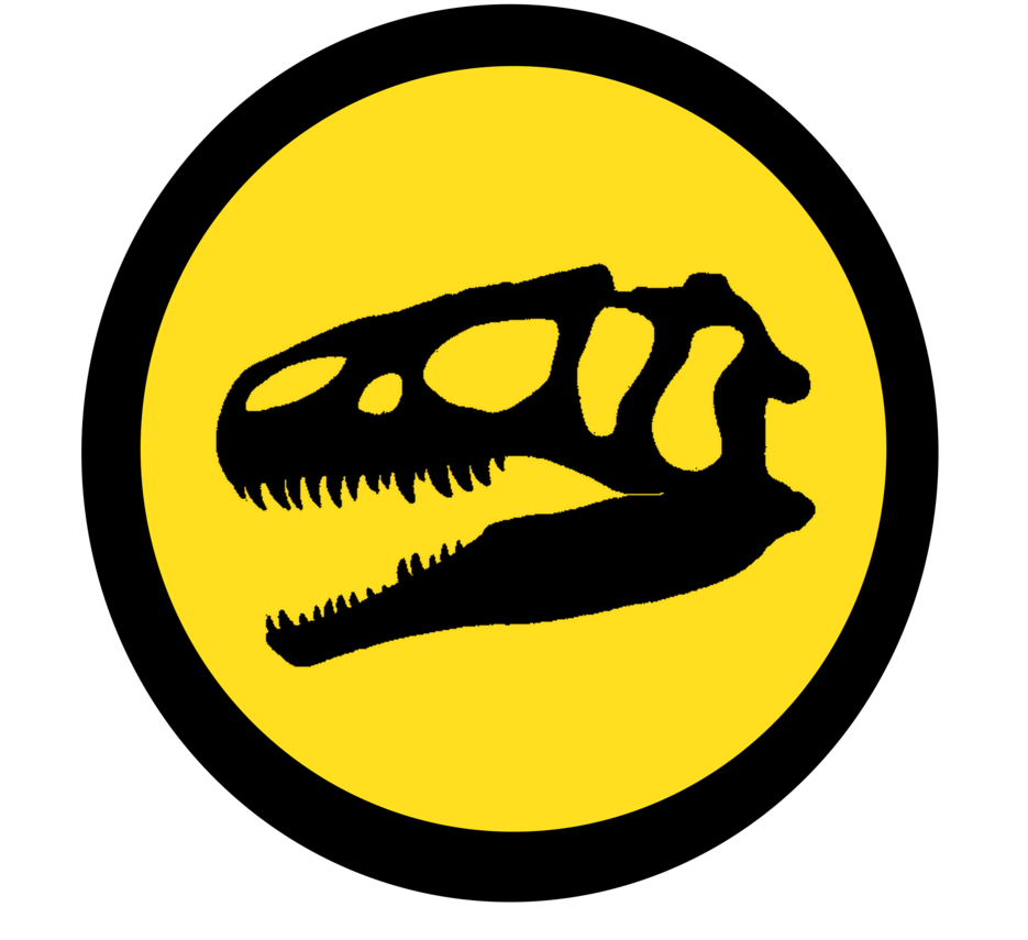 dark jurassic park png logo #4090