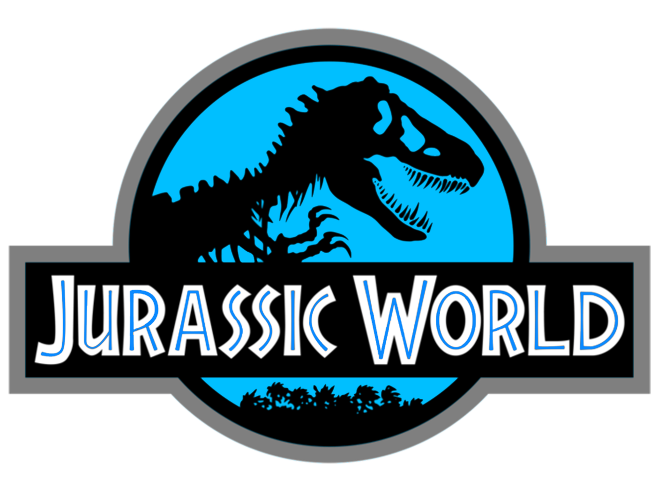 jurassic world logo classic style png #4073