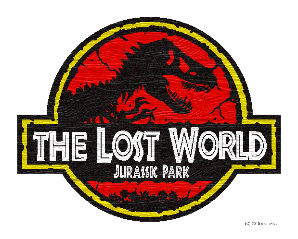 old the lost world jurassic park logo png #4065