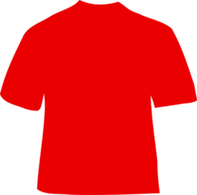 kaos polos merah, shirt back view clipart best #32553