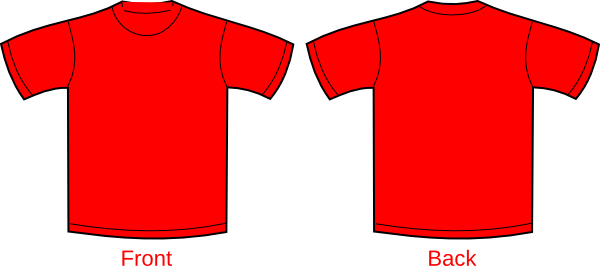 kaos polos, red shirt clip art clkerm vector clip art online #32558