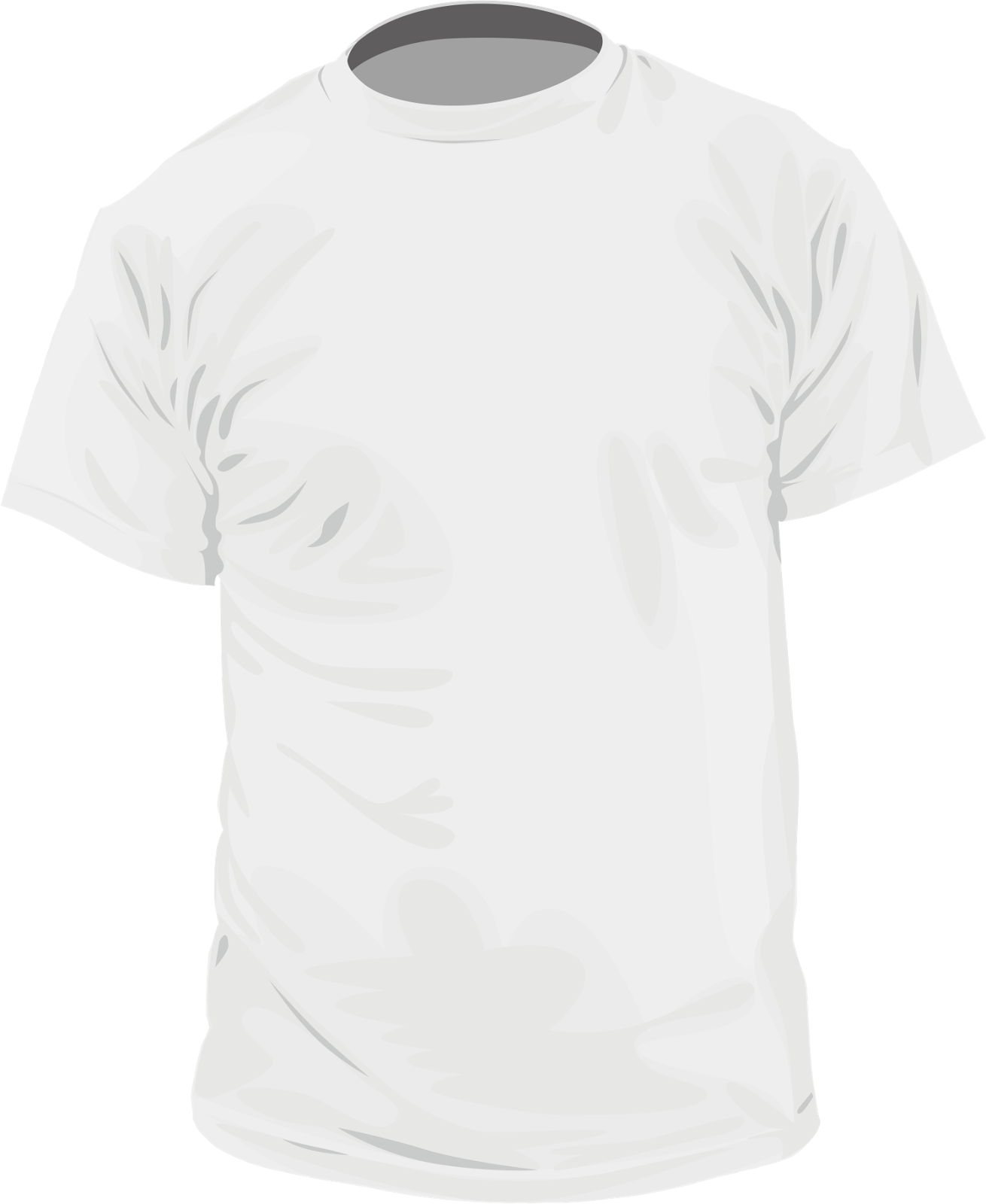 kaos polos white shirt template back and front joy studio design #32544