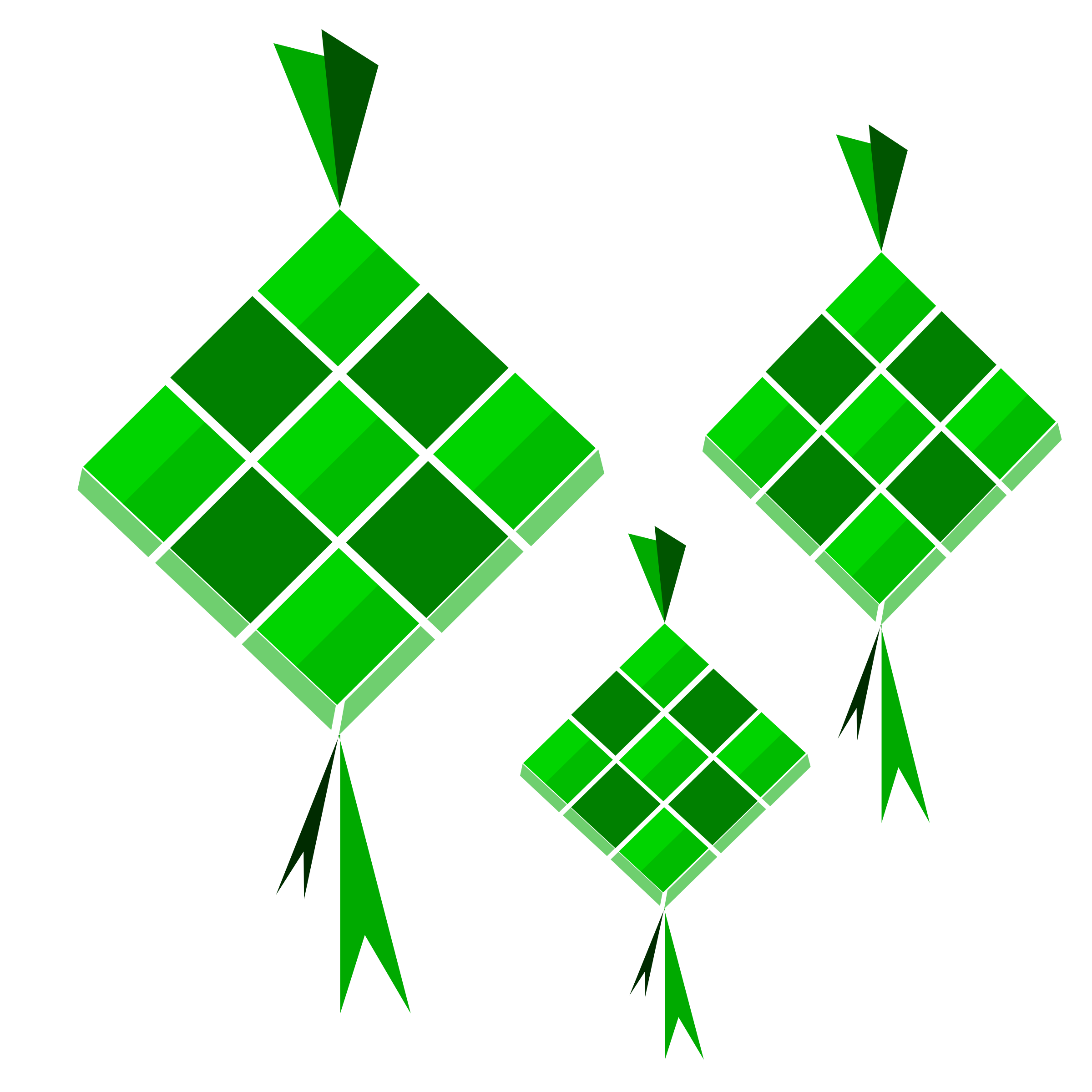 clipart ketupat #38194