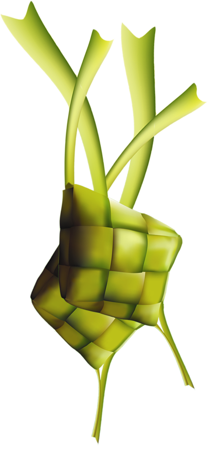 gambar ketupat kartun png #38216