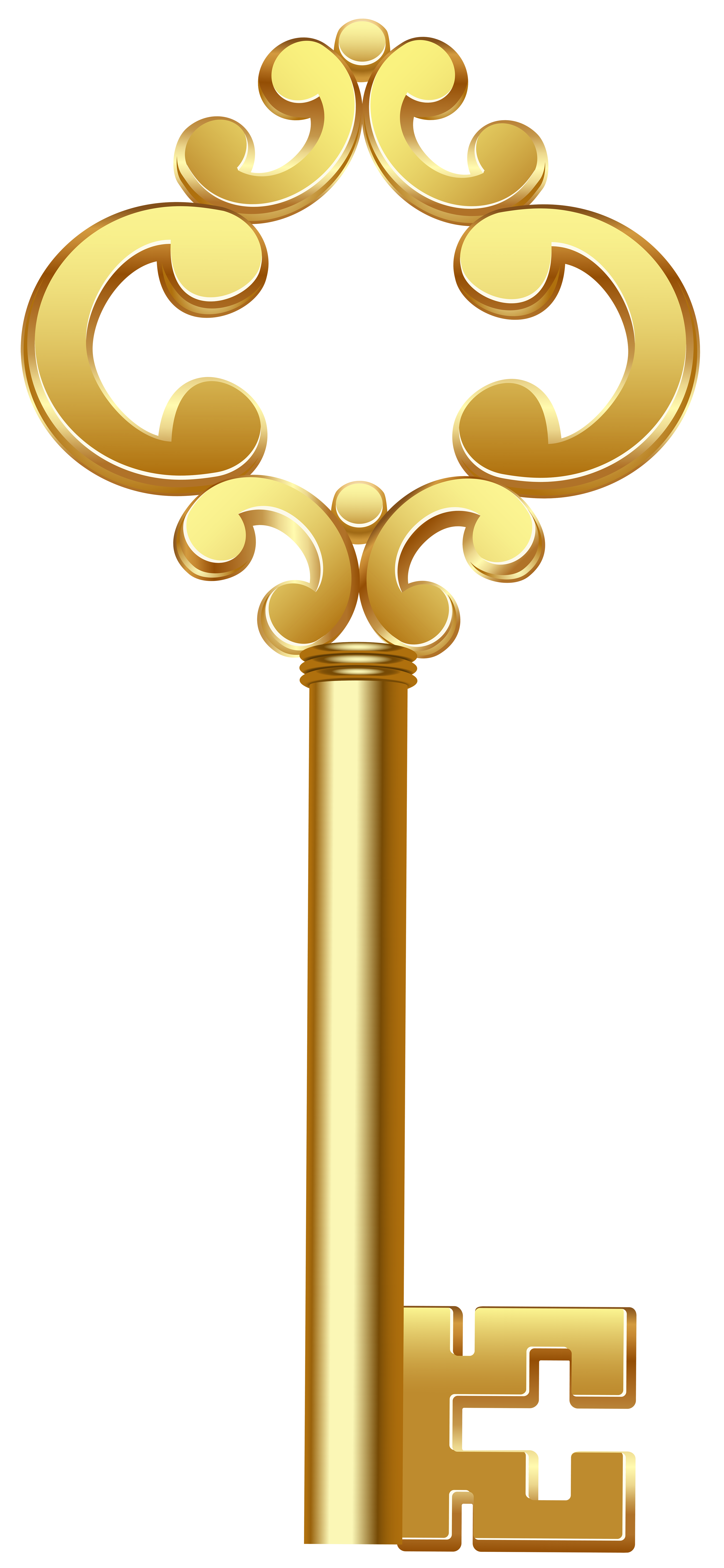 gold key png clip art best web clipart #19661