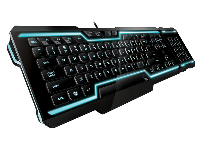 tron gaming keyboard designed razer rez derez #17163