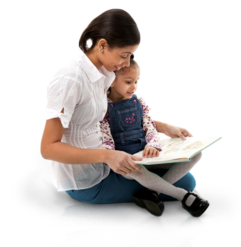 kids png png reading children transparent reading children #10170