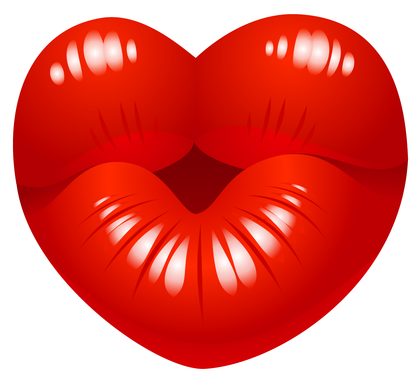 heart png transparent kiss #12050