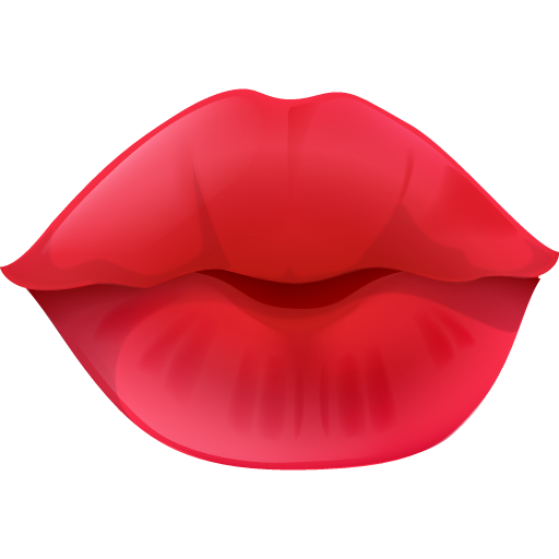 kiss lips love sexy valentine valentine day icon #12047