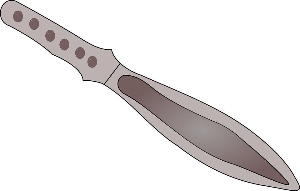 knife blade spatula vector graphic pixabay #19840