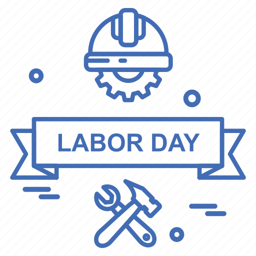 labour blue icon download #42747