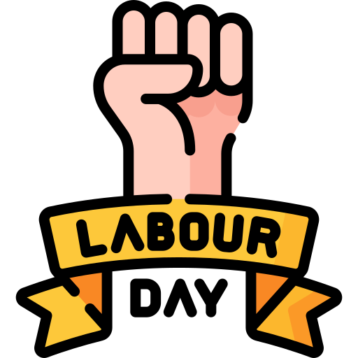 Labour day fist, unity icon #42748