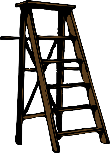 ladder wood step vector graphic pixabay #29129