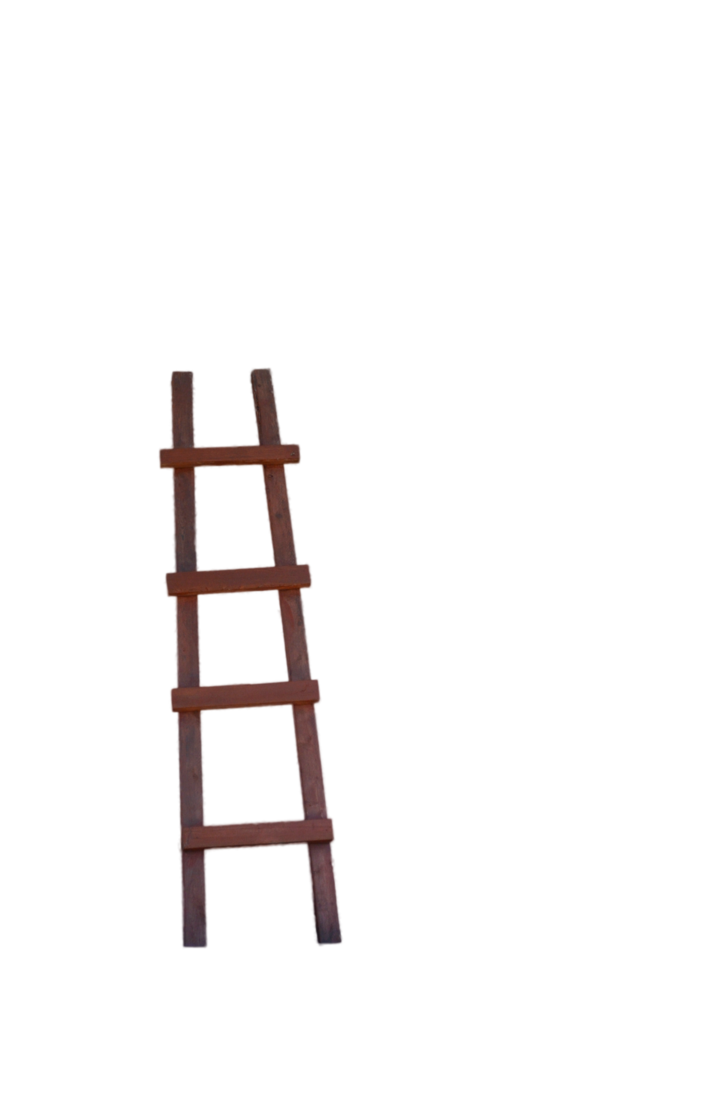 small wooden ladder photo png #29316