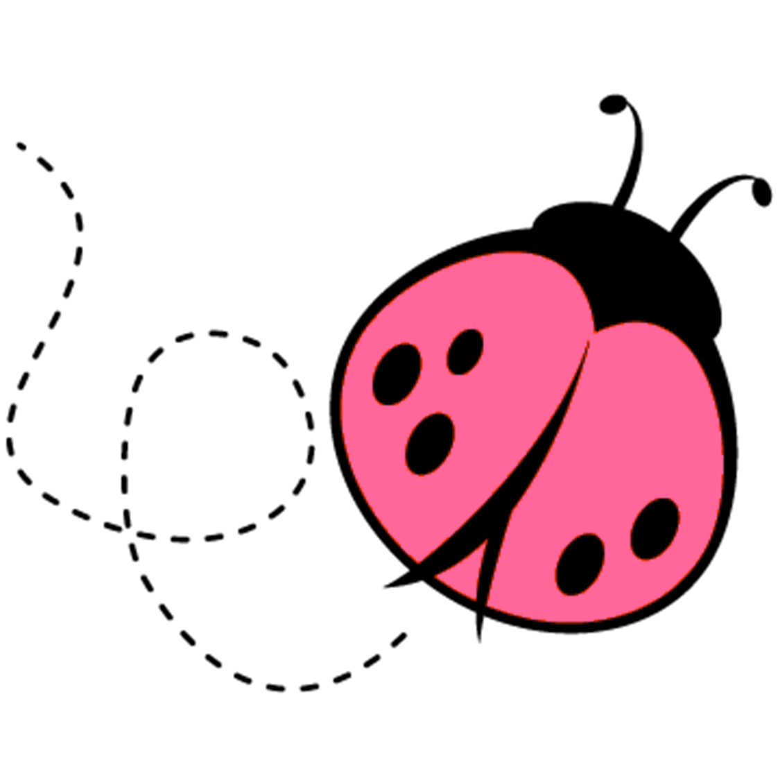 ladybug clipart, ladybug pink flower clipart panda clipart images