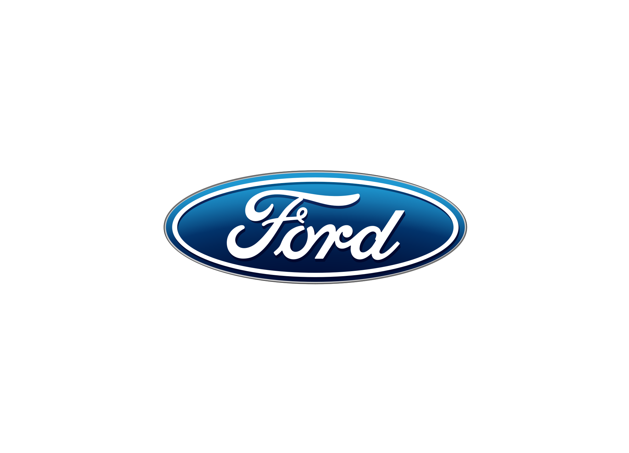 Ford logo on transparent background 14414687 Vector Art at Vecteezy