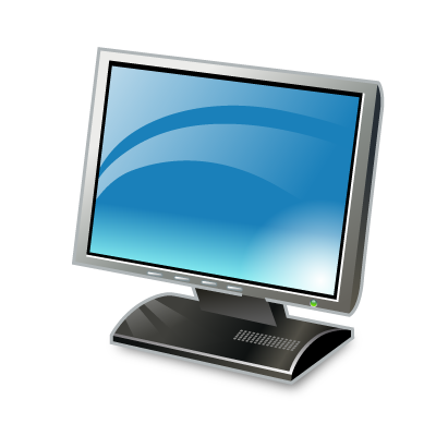 computer lcd monitor screen icon #16738
