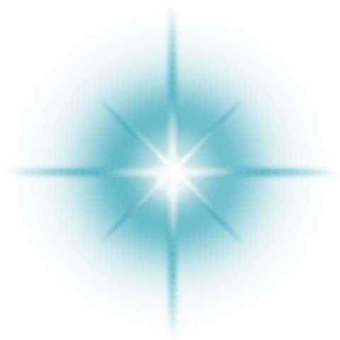 blue lens flare png #6913