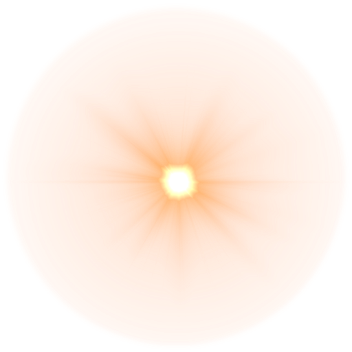 orange lens flare images #6936