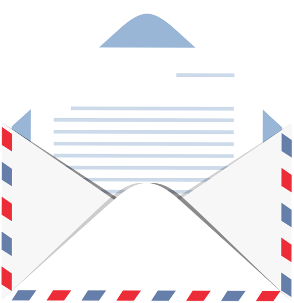 envelope with letter transparent png clip art image #26207