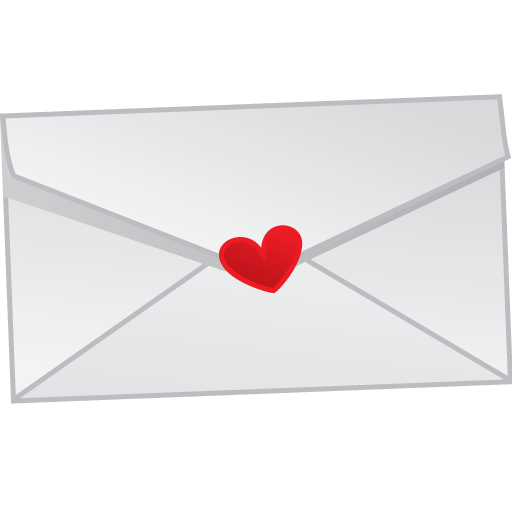 love letter mail icon love and breakup iconset kevin #26206