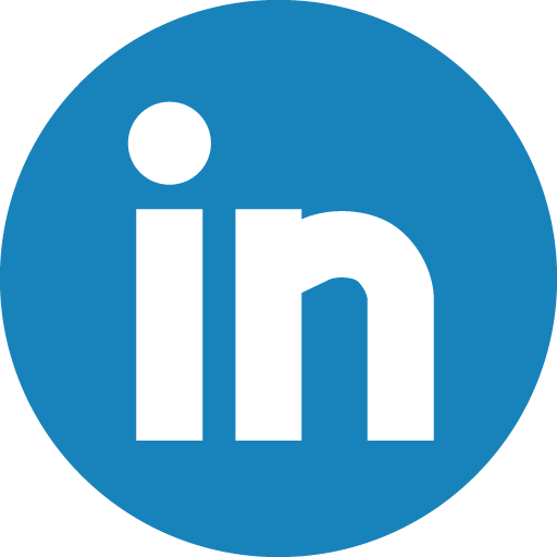 linkedin basic round social logo png #1837