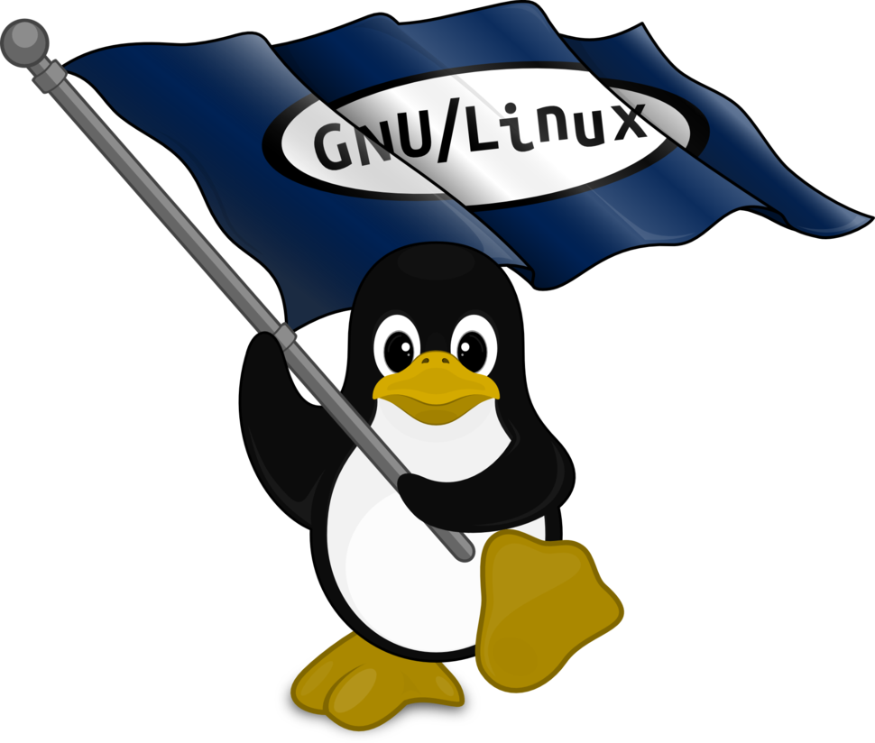 gnu linux logo penguin svg titanui