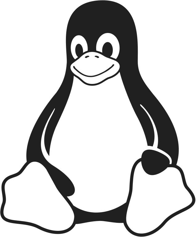 linux, file tux mono svg wikimedia commons #22633