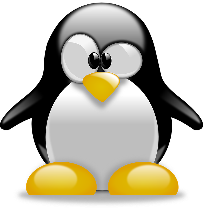 linux, tux penguin animal vector graphic pixabay #22636