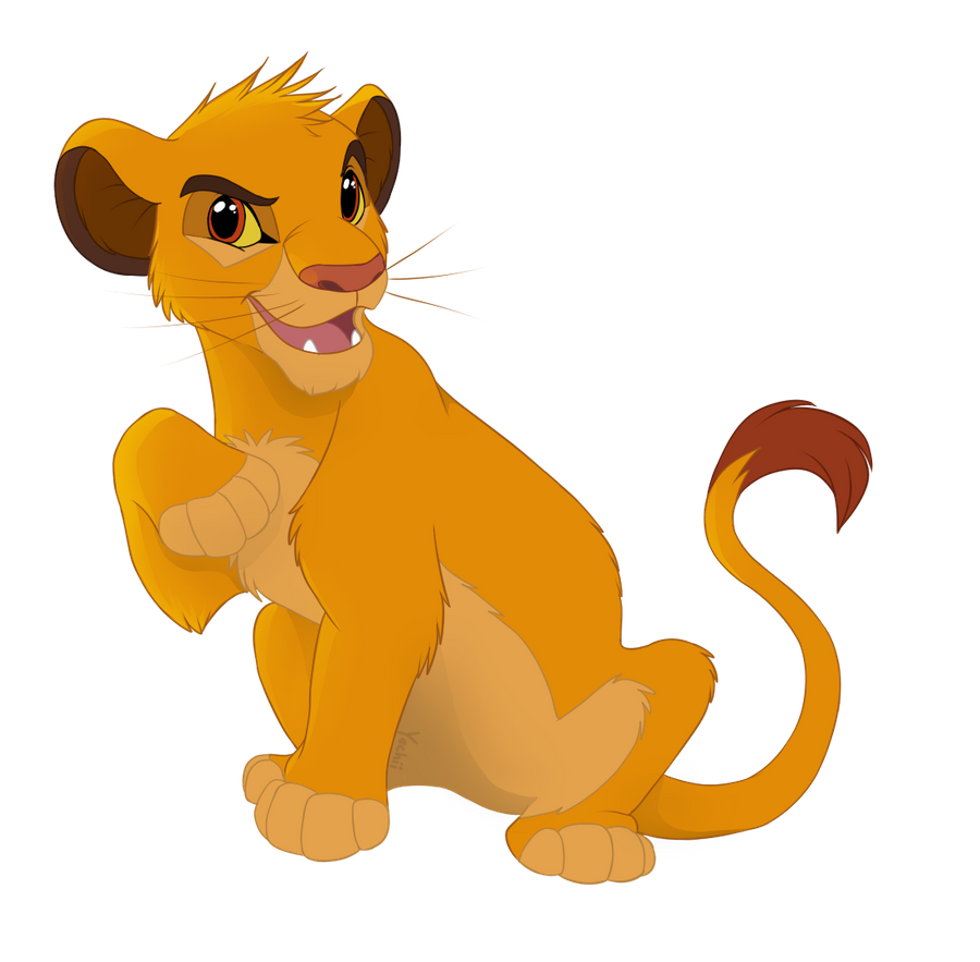 lion king simba speedpaint yechii deviantart #37104